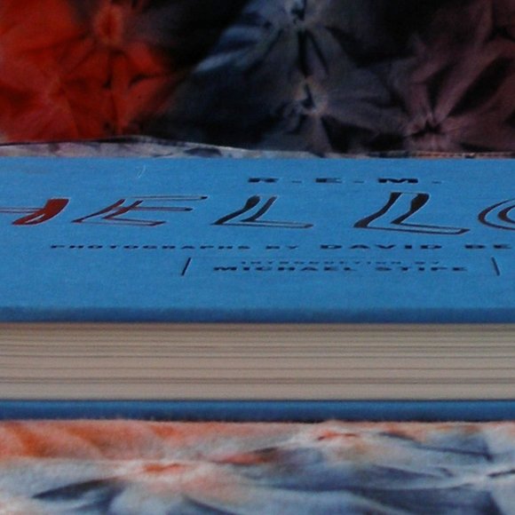 COPY - R. E. M. Hello HC Hbk Book Photographs David Belisle Intro Michael Stipe… - Picture 10 of 11
